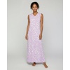 3 Pack Women’s Maxi Tank Sleeveless Long Nightgowns Nightshirt Sleep Dress(Set 8)