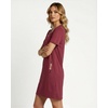 3 Pack Women’s Nightgowns Short Sleeve Sleep Dress Night Gowns Sleepshirts(Set 1)