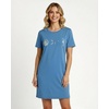 3 Pack Women’s Nightgowns Short Sleeve Sleep Dress Night Gowns Sleepshirts(Set 12)