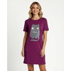 3 Pack Women’s Nightgowns Short Sleeve Sleep Dress Night Gowns Sleepshirts(Set 3)