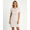 3 Pack Women’s Nightgowns Short Sleeve Sleep Dress Night Gowns Sleepshirts(Set 7)