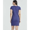 3 Pack Women’s Ribbed Tshirt Mini Dresses Scoop Neck Short Sleeve Bodycon(Solid Black  Solid Navy  Solid Plein Air)