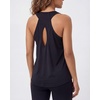 5 Pack Women’s Tank Tops Open Back Workout Shirts Athletic Gym Running Yoga(Set 9)